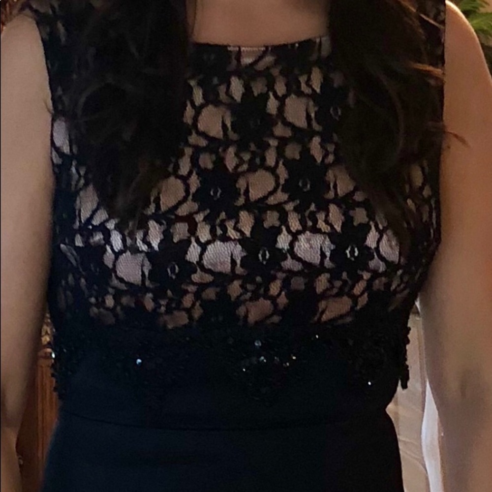 Jax black short dress